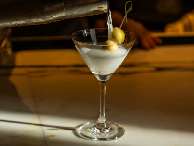 Feta Olive Martini